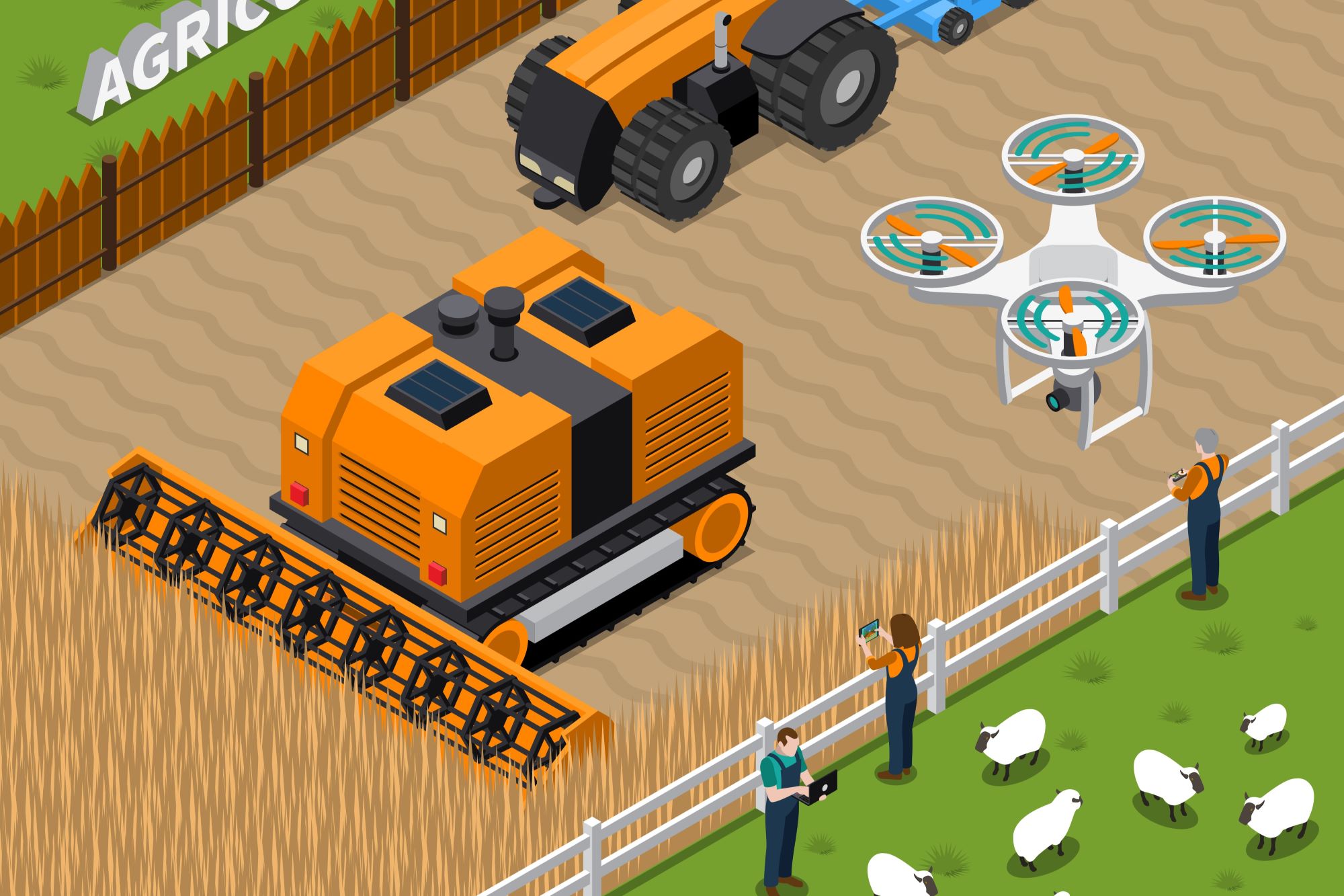 Innovations in autonomous agricultural machinery